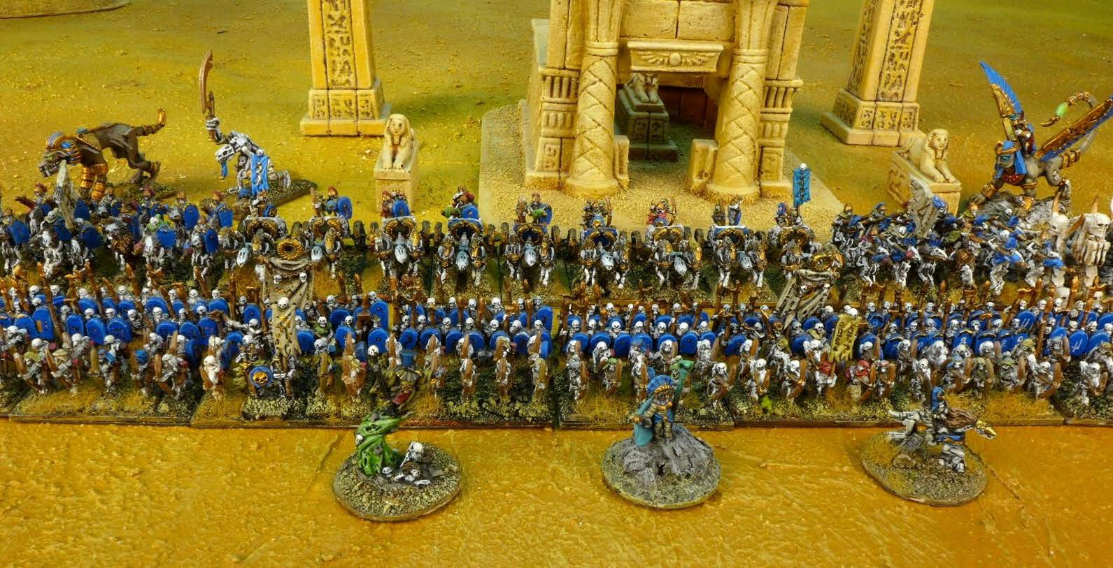 tomb king battle line